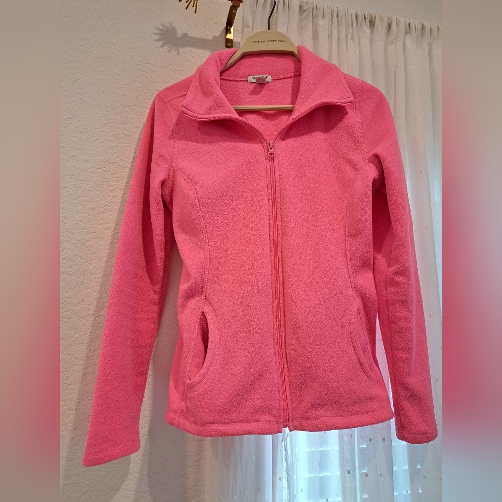 Old Navy Hot pink Fleece Jacket/Size: XS